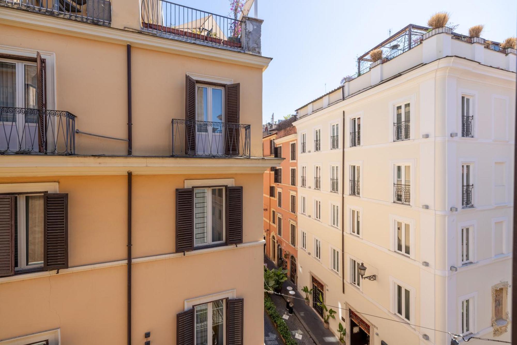 Charming Apartment At Spanish Steps, No Elevator Рим Екстер'єр фото